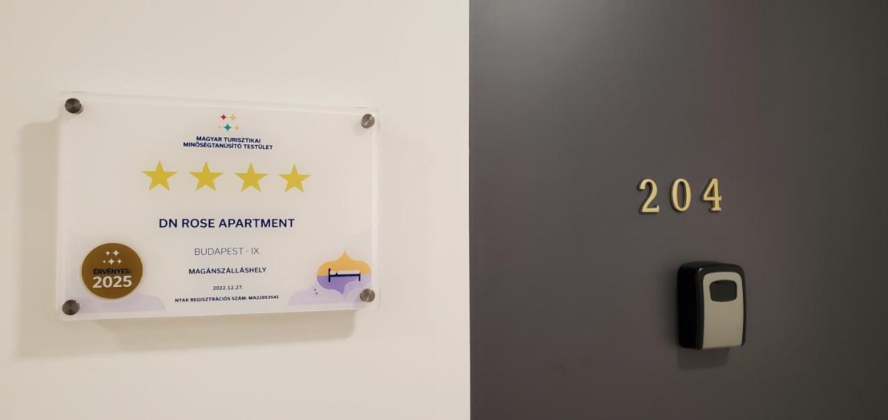 Dn Rose Apartmant Boedapest Buitenkant foto